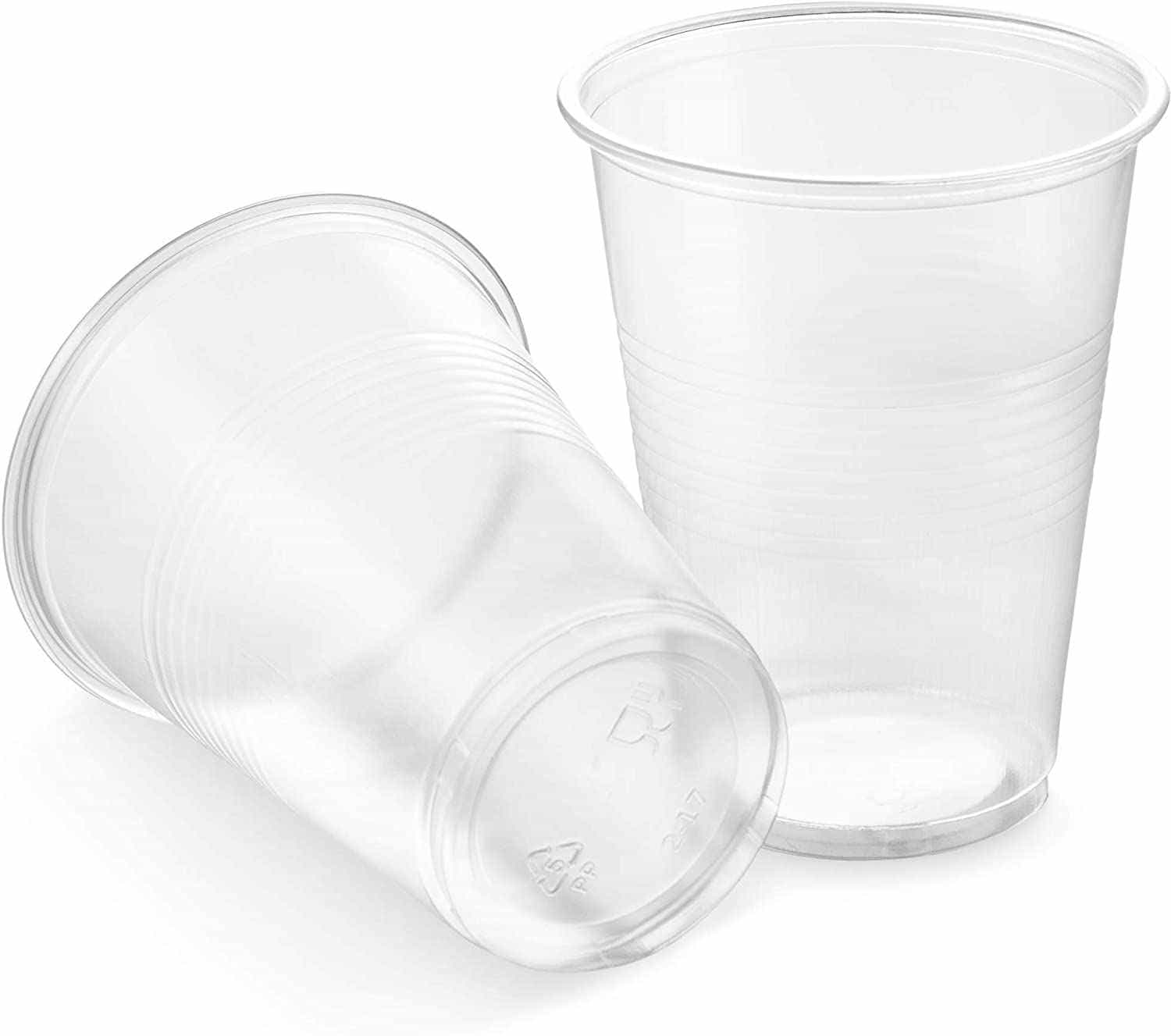 Vasos de pl stico desechables de 9 oz tazas de caf duraderas y transparentes 100 unidades.jpg q50 1