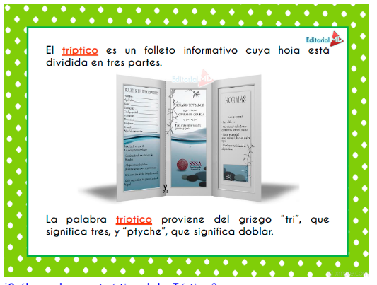 Elaborar un tríptico sobre la prevención del bullying en la comunidad  escolar, martes 26 abril, Lenguaje y comunicación 5° primaria