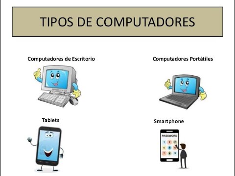 5 tipos diferentes de computadoras