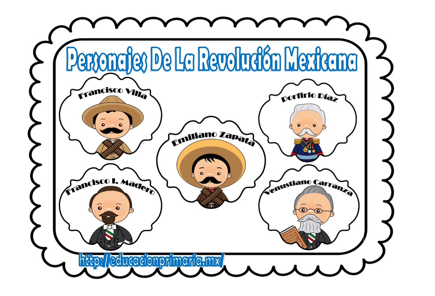 Revolución Mexicana. Jueves 19 de Noviembre. 2° de Preescolar