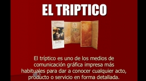 Características y función de los trípticos. Martes 18  mayo, Lenguaje y Comunicación 5° primaria.