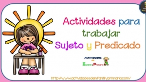 El sujeto y el predicado en una oración, martes 10 mayo, Lenguaje y comunicación 2° primaria.