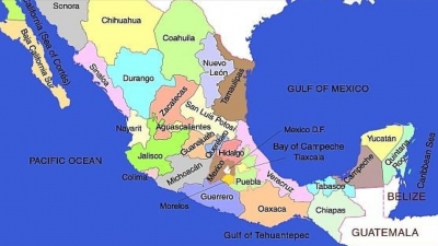 Viernes 08 de octubre de 2021 "México y su división política" 4° Geografía.