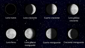 Actividad &quot;Fases Lunares&quot;  Martes 26 de abril  de 2022, Ciencias Naturales, Tercero  de primaria.