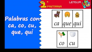 Miércoles 21 de abril. ¿ C o Q ? Español. 2o. grado primaria.