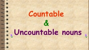 Activity 22: Countable &amp; Uncountable. - January 12th.