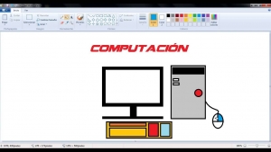 Computación, Jueves 10 de noviembre de 2022, Paint, Herramienta Lápiz y Elipse