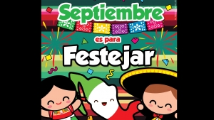 Semana Mexicana. Lunes 14 de Septiembre. 1° de Preescolar