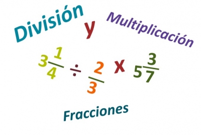 Multiplicación y División de Fracciones, Lunes 24 de enero del 2022, Matemáticas 1°B