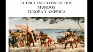 El encuentro de América y Europa, martes 19 enero, Historia 4° primaria
