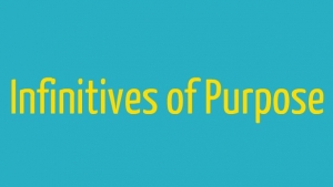 Activity 5: Infinitive of purpose. - November 17th, 2022.