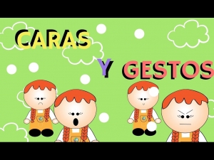 &quot;Caras y gestos&quot;, Viernes 11, Artes  Primero de Primaria.