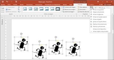 Computación, Lunes 09 de Mayo de 2022, Agrupar y Desagrupar Objetos, y Manejo de los objetos (Regla, Cuadricula y Guías) en PowerPoint