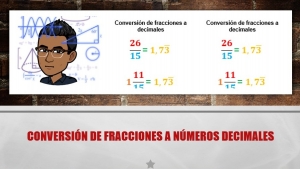 Viernes 25 de Septiembre Matemáticas, &quot;Conversión de fracciones a decimal&quot; , 6°, Primaria.