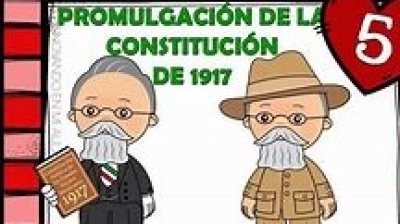 Viernes 05 de febrero " Conmemoración de la Promulgación de la Constitución de 1917" 3° Primaria