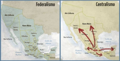 3 DE ENERO 2022 TAREA 6 HISTORIA 3°A "LAS REPÚBLICAS FEDERALES Y CENTRALES"