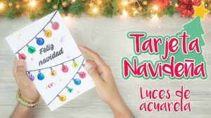 Tarjeta de Navidad. Miércoles 16 de Diciembre. 1° de Preescolar.