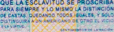 Viernes 22 de enero: Sentimientos de la Nación. 3°A