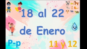 18-22 de Enero. 2° de Preescolar