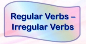 Saturday, December 5th: regular and irregular verbs (para papás)