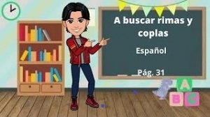 A buscar rimas y coplas, martes 19 octubre, Lenguaje y comunicación 2° primaria  Aprendizaje esperado: