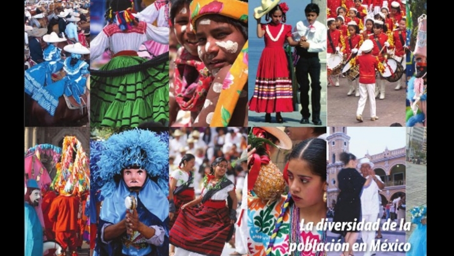 La diversidad de la población de México, martes 12 enero, Geografía 4° año  de primaria