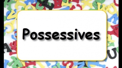 Activity 8. Possessives. October 14th. English I