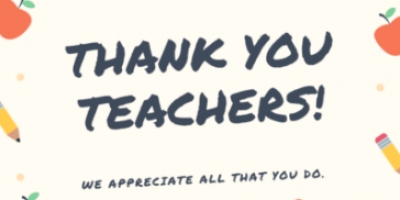 Friday, May 13th: Teacher Appreciation Week. 3° primaria
