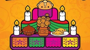 Ofrenda de Día de muertos. Miércoles 28 de Octubre. 1° de preescolar