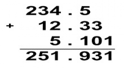 &quot;Sumas con punto decimal&quot; Lunes 17 de octubre de 2022. Matemáticas 4° Primaria.