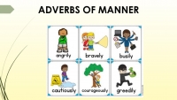 Activity 20: Adverbs of manner (reinforcement). - December 8th