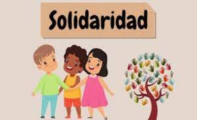 Mi&eacute;rcoles 27 de abril de 2022  "Solidaridad: Base para cohesi&oacute;n y la inclusi&oacute;n" F.C.E 1&deg; B Secundaria