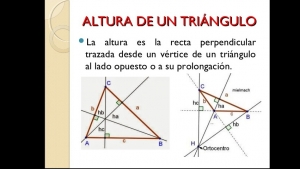 Alturas de un triángulo, Martes 3 noviembre, Matemáticas 5° primaria