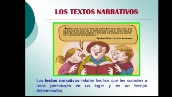 Estructura de los textos narrativos, martes 15 diciembre