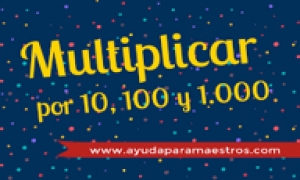 &quot;Dígitos por 10 o por sus múltiplos&quot; Lunes 24 de octubre de 2022 Matemáticas 3° Primaria.