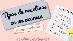 Los reactivos de un examen, martes 4 octubre, Lenguaje y comunicación 6° primaria