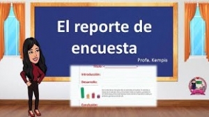 Reportar una encuesta, miércoles 22 marzo, Lenguaje y comunicación 5° primaria