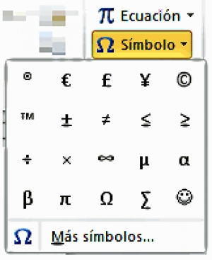 Computación, Miércoles 25 de Mayo de 2022, Insertar Símbolos en Word