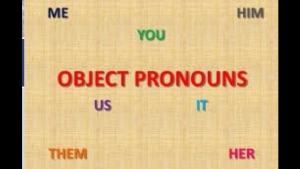 Activity 17. Object pronouns. January 18th. English VI