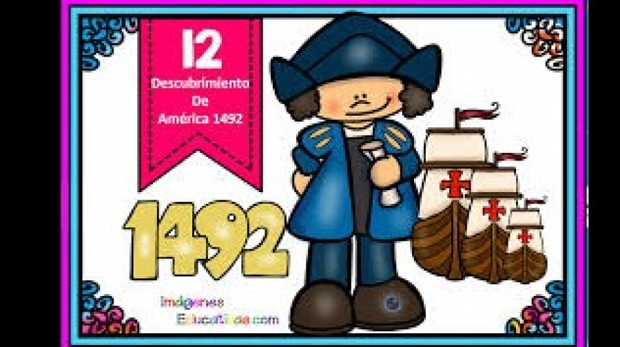 Descubrimiento de América. Lunes 12 de Octubre. 1° de Preescolar Descubrimiento de América. Lunes 12 de Octubre. 1° de Preescolar