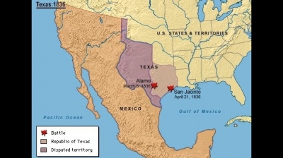 "Separación de Texas" Lunes 10 de octubre de 2022, Historia , Quinto de primaria.